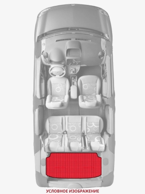 ЭВА коврики «Queen Lux» багажник для Suzuki LJ80